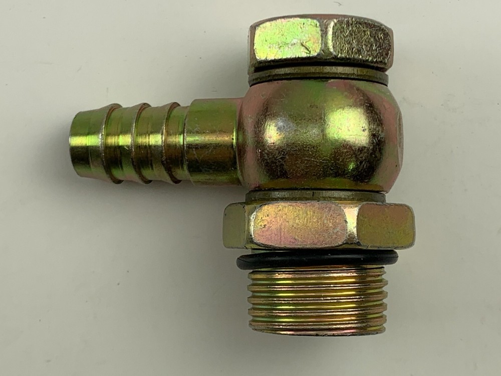 90 Degree Barbed Male Thread Hose Pipe Fitting Elbow Connector – Banjo Fitting