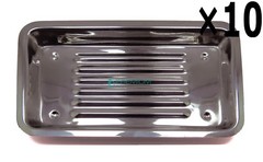 10 Pcs Dental Curettes Explorers Scalers Trays 8″ (21cm)×4.7″(12cm)×0.6″(1.5cm)