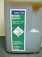 NEW ECOLAB Bright Speed Floor Cleaner 64 FL OZ for Industrial Use Only