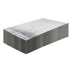 Easy to install Sound Insulation Mat Heat Shield 20”x12” Self-Adhesive