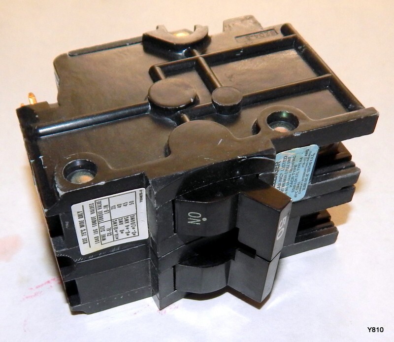 NA240 FPE Challenger 50A 240V 2-Pole NA2P40 Stab-Lok Plug-In Circuit Breaker