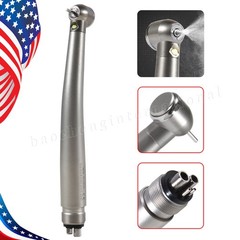 NSK Style Dental Fiber Optic LED E-generator High Speed Handpiece Turbine 4 HOLE