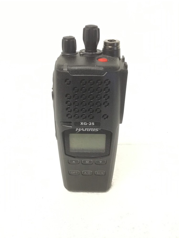 Harris XG-25 Portable Digital Two Way Radio 16 Channels DPXG-PB78B, No Battery