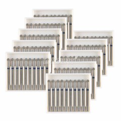 AZDENT Dental Diamond Burs Round Ball FG 1.6mm for High Speed Handpiece
