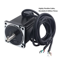 STEPPERONLINE Nema 34 6.5Nm 920oz.in Closed Loop Stepper Motor 6A & Driver Kit