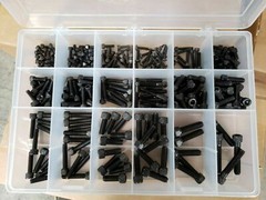 290 Piece Alloy Steel Socket Head Cap Screw Assortment #10-3/8″