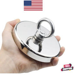 Neodymium Fishing Magnets Pulling Force Super Strong Round Rare Earth