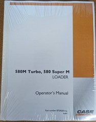 CASE 580M Turbo, 580 Super M, Super M+, 590 Super M Series 2 Owners Manual Book