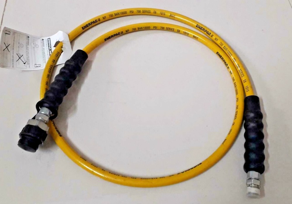 ENERPAC HC7206 HYDRAULIC HOSE 6 FT 3/8 NPT + CH-604 700 BAR/10,000 PSI NEW