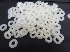 STOCK DRIVE A9M68-1806 NYLON SHOULDER WASHER 6/6 WHITE – BAG OF 100 – FAST SHIP