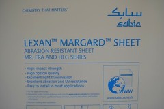 Polycarbonate Clear Lexan Sheet MR-10 Margard Scratch Resistant 1/2″ x48″ x 36″