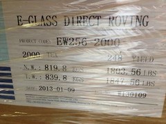 38lb High Strength Roving Fiber E-Glass EW256 2000 Tex 250 yield fiberglass