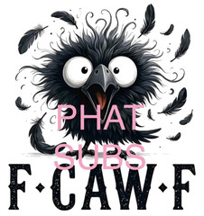 Sublimation Print Caw Crow Ready To Press Heat Transfer