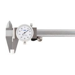 HFS(R) 0-6″ Imperial Calipers 4 Way Dial Caliper 0.001″ Shock Proof Plastic Case