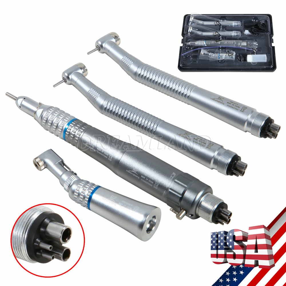 1-5Kits NSK Style Dental 4Holes High & Low Speed Handpiece EX203C Air Turbine
