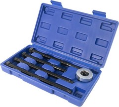 HFS(R) 5Pcs Long Reach Harmonic Balancer Installer Kit, 4 Adapters & Nut Bearing