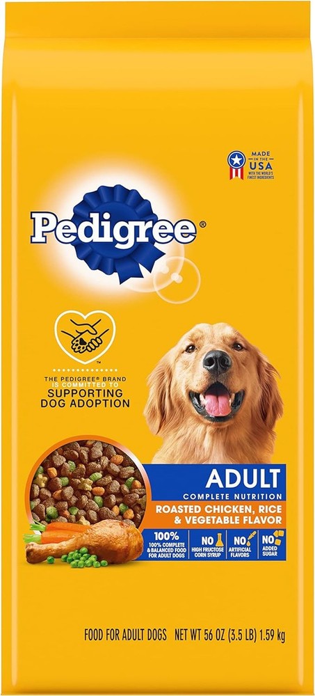 Pedigree Adult, 3.5 Pound, 4 Per Case