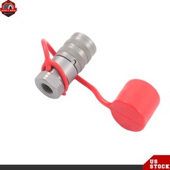 1/4″ Flat Face Hydraulic Quick Disconnect Female Coupler with anti-corrosive