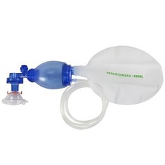 Medical PVC Bag Valve Mask CPR Manual Resuscitator for Infant Use