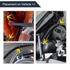 10pcs 11mm 7/16 Inch R Shape Automotive 304 Stainless Steel Cable Clamp Fastener