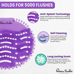3 pcs Urinal Mats Odor Freshener for Toilet Bathroom Urinal Mats Pads Deodorizer