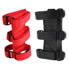 Adjustable Extinguisher Mount Strap Oxford Cloth Car Roll Bar Fire Extinguisher