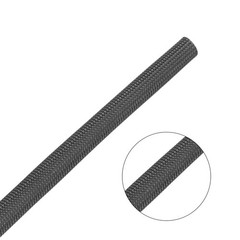 Insulation Cable Protector 9.8Ft 5mm High TEMP Fiberglass Sleeve Black