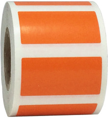 Rectangle Color Stickers | 0.75 x 1.5″ Inch | 500 Pack | Pick One Color