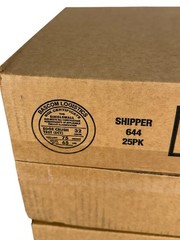 6″ x 4 3/4″ x 4 3/4″ eBay Branded 75 Boxes Brown