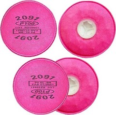 2091 P100 Replacement Particulate Filters Respirator for6000 6200 6800 7000 FF-4