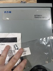 EATON EGSU100NSEACA Automatic Transfer Switch Used Working Takeout See Pics