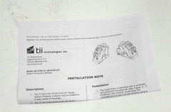 TII Technologies AD-01W-LP Micro Angle Driver Sealed Protector 265-600V Qty. 95