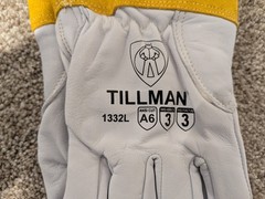 Lot Of 6 New Tillman 1332 Large TIG Welding Gloves Cut Resistant ANSI A6 3
