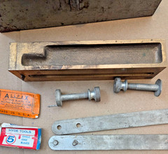 ALLPAX BRASS EXTENSION GASKET CUTTER W/ ACCESSORIES AND BOX