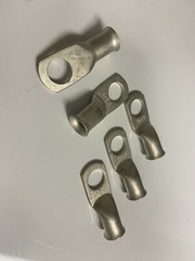 (5) 4 AWG Ring 3/8″ Hole Terminal Lug Tin Plated Copper Cable lug Gauge