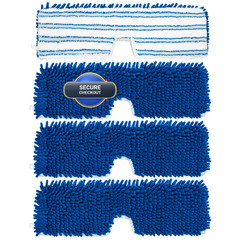 Dlaimi 4 Pack Mop Heads Replacements Compatible For Ocedar Dual-Action Flip Mop
