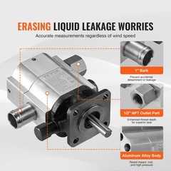 VEVOR Hydraulic Wood Log Splitter Pump Kit Gear Pump 13GPM 2 Stage with Coupling