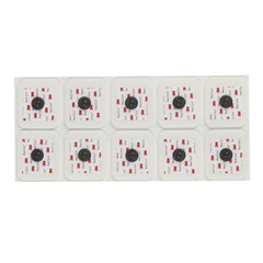 EKG Snap Electrode 3M Red Dot Monitoring Radiolucent 50 per Bag