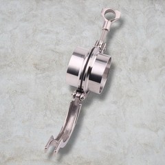 DENORD Stainless Steel Tri-Clamp (Tri-Clover Clamp) + 2 Pcs SUS304 Sanitary