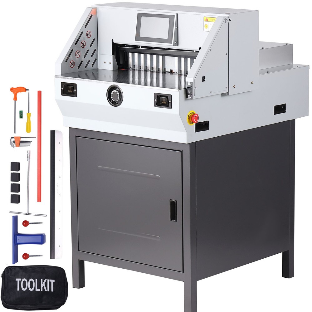 Electric Paper Cutter 19″ Cutting Width 3.14″ Thickness 7″ Touchscreen