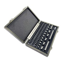 Gauge Block Set Grade Economy Rectangular for Precision Calibration (81 PCS)