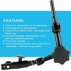 For NOGA NogaFlex Magnetic Holding Base Fine Adjust Dial Indicator Holder NF1022