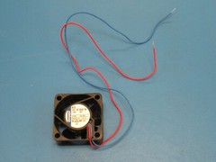 (1) 412 EBM PAPST AXIAL FAN 12 VDC 6000 RPM 2 WIRE 40 x 40 x 20mm 18db(A) 5.9CFM