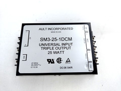 Ault Inc SM3-25-1DCM Universal Input Power Supply 25 WATT 47-83Hz 85-250V