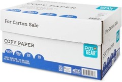 Pen+Gear Printer Copy Paper 8.5 x 11 White 10 Ream 5000 sheets 92 bright 20 lb