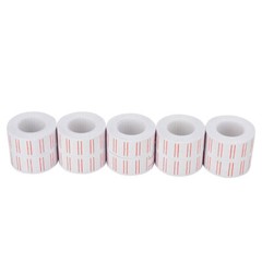 10 Rolls White Red Line Price Tag Gun Sticker 600 Labels Per Roll For MX 5500