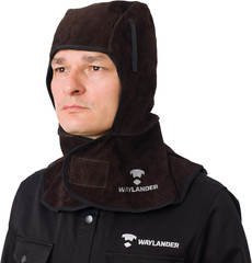 Leather Welding Hood – Flame Retardant Split Leather Cowhide Welding
