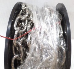 EVERBILT 810380 2/0 X 40′ 304 STAINLESS STEEL PASSING LINK CHAIN W.L.L. 450LB