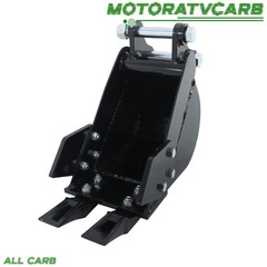 ALL-CARB 200mm Narrow Trenching Bucket For Mini Excavators Digger Attachment