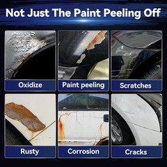 High-Gloss Black Touch-Up Paint Pen for Automotive Scratch Repair, 30ML